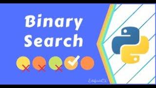 Binary Search algorithms -Recursive method using Python