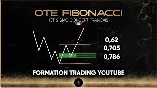 FORMATION ICT & SMC - OPTIMAL TRADE ENTRY AVEC LE FIBONACCI (et equilibrium)