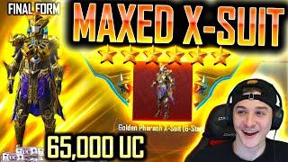 65,000 UC MAXING OUT MYTHIC PHARAOH X-SUIT | PUBG MOBILE