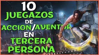 10 MEJORES JUEGOS de UN JUGADOR de ACCION AVENTURA