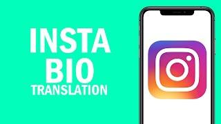 How to Add or Remove See Translation in Instagram Bio! (2021)