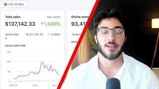 how to make $648,831 in 6 months with organic dropshipping | copy me