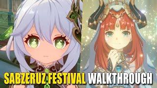 Genshin Impact: Sumeru Quest Walkthrough | Sabzeruz Festival Quest