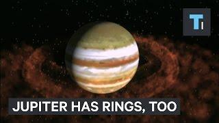 Surprise! Jupiter has rings like Saturn