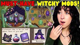 These WITCHCORE Mods are AMAZING! | Stardew Valley 1.6