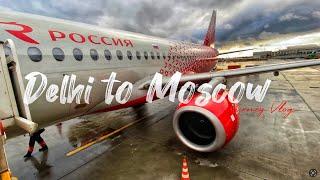Delhi to Moscow {India to Russia} | Aeroflot Airline’s | My Journey #indiatorussia