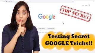 SECRET Google Tricks You NEED To Try NOW | Mishra Twins