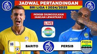 Jadwal Bri Liga 1 2024 Hari ini - Barito vs persib - Head to head starting LINE-UP