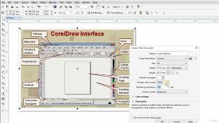 1. Corel Draw Interface