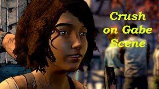 Clemetine also has a Crush on Gabe - The Walking Dead - Season 3 - A New Frontier Game