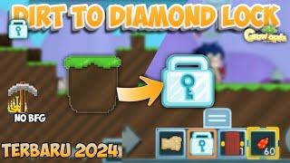 TERBARU 2024!!! DIRT TO DL ONLY ONE VIDEO (easy method)-GROWTOPIA