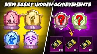 New All Easily Hidden Achievements In Pubg Bgmi | Easy Hidden Mission in achievement bgmi