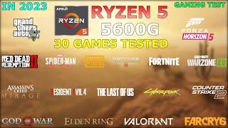 Ryzen 5 5600G Vega 7 Gaming Test - 30 Games Tested - Enough for Gaming?