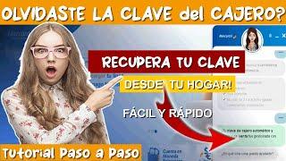 ️Olvide Clave del banco Mercantil | CÓMO RECUPERAR CLAVE de cajero y Puntos de venta por INTERNET