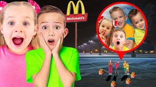 Don't Order Vlad  & Niki and Diana & Roma Happy Special Happy Meals from McDonald's at 3AM!