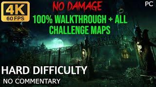 Batman Arkham Asylum (PC) 100% Walkthrough + All Challenge Maps | No Damage (4K 60FPS)