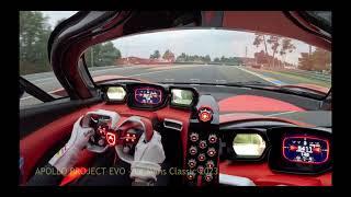 Apollo Project Evo sur le circuit du Mans Classic