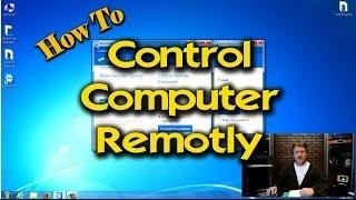 How to Control a Computer Remotly Using Team Viewer