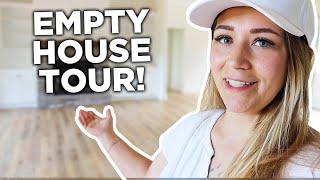 EMPTY HOUSE TOUR! - WELCOME TO OUR NEW HOME