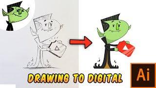 How to draw in Illustrator - Tutorial