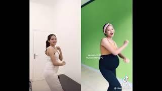 bumil cantik lagi duet nih | Tiktok:@rhenysimumu