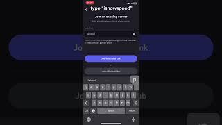 How to join ishowspeed’s offical discord server #shorts #discord