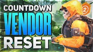 **BUY THE RAILSPLITTER NOW** The Division 2 - Countdown Vendor Reset