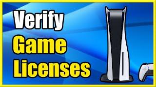 How to Verify your Game Licenses on PS5 (Fast Tutorial)