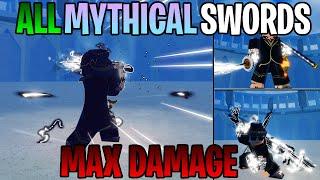 [GPO] ALL MYTHICAL SWORDS MAX DAMAGE (UPD 10) 2024