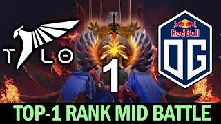 TOP-1 RANK Midlane Battle - Mikoto vs BZM on TI11 Allstar Ranked