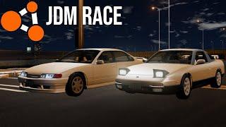 JDM race on Shuto Expressway cinematic / BeamNG