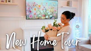 NEWHOME TOUR 2024! GETTING OUR HOME SETUP AND FEELING CUTE