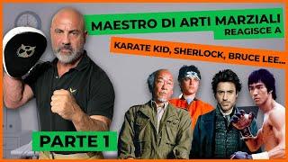 MAESTRO D'ARTI MARZIALI reagisce a SHERLOCK HOLMES, KARATE KID, IPMAN... - Parte 1⎮ Slim Dogs