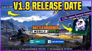 1.8 Update Release Date In Bgmi/PubgM | Cycle 2 New Free Title! All New Features In V1.8 Update