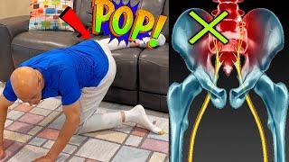 1 Move Pops Your SI Joint Back in Place: Quick Relief for Low Back & Hip Pain!  Dr. Mandell