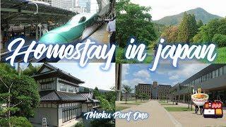 VLOG// Riding the SHINKANSEN AND HOMESTAY IN TOHOKU JAPAN