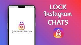 How To Lock Insta DM’s & Group Chats? | Set Fingerprint Lock (2023)