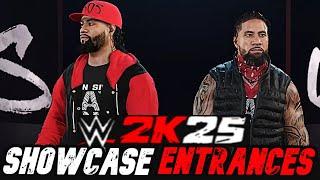 WWE 2K25 Entrances From Showcase Mode | JOHN CENA 07 | ROCKY MAIVIA | UMAGA