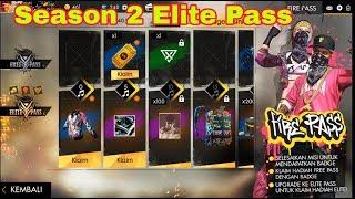 Free Fire Season 2 Elite Pass Full Review | Hip Hop Elite Pass Full Details | #FreeFireFans
