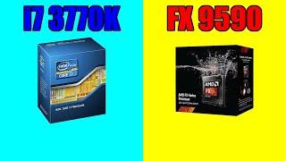 Intel Core i7 3770K vs AMD FX 9590 | Tested in 7 Games