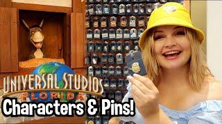 Pin Trading At Universal Studios? Cast Member Lanyards | Character Meets & Pins