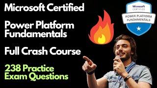 Microsoft Power Platform Fundamentals (PL-900) — Full Course | Practice Exam Questions