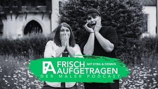 Kyra's Lesezimmer in Quietschorange. - Frisch aufgetragen – Der MALER Podcast mit Kyra und Dennis