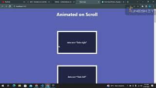 React.js animate on scroll 2023 new video||Scrolling Magic Enchanting AOS Effects|A|nimate on scroll