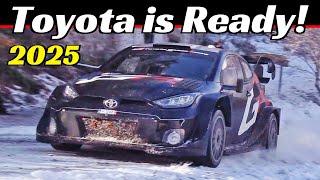 The 2025 WRC Season is coming!  Rovanperä/Ogier/Latvala MAXI Tribute Video, Toyota GR Yaris Rally1