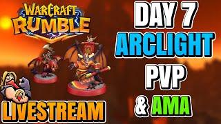 WE HAVE SUBS! : Celebratory Streaming Day 7 - PvP Blackrock & AMA | Warcraft Rumble!