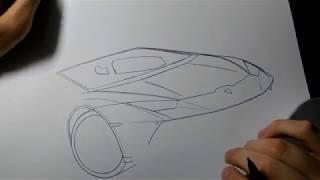 Stream #25 How to draw LAMBORGHINI HURACAN | Как нарисовать Ламборгини Уракан