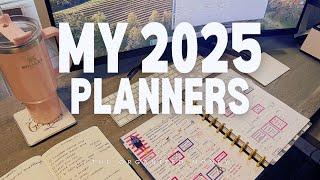 My 7 Planners for 2025 #plannerlineup #2025planners