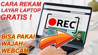 Cara Merekam Layar Laptop / PC Dengan OBS Studio 2023 | Bisa Pakai Wajah Webcam