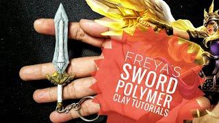 Mobile Legends|Freya's Sword - Polymer clay Tutorial (Part 1)